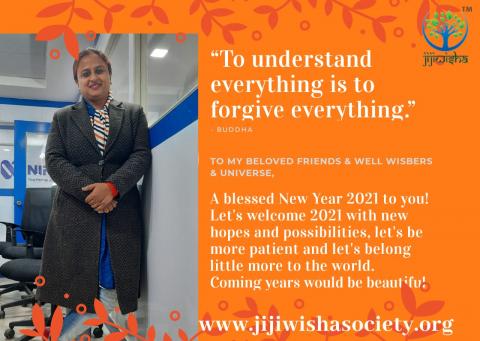 Jijiwisha Society Wishes A Happy new Year 2021