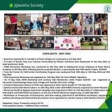 Work Overview May 2024 by Jijiwisha Society